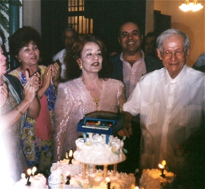 Celebración del cumpleaños de Celso Torres