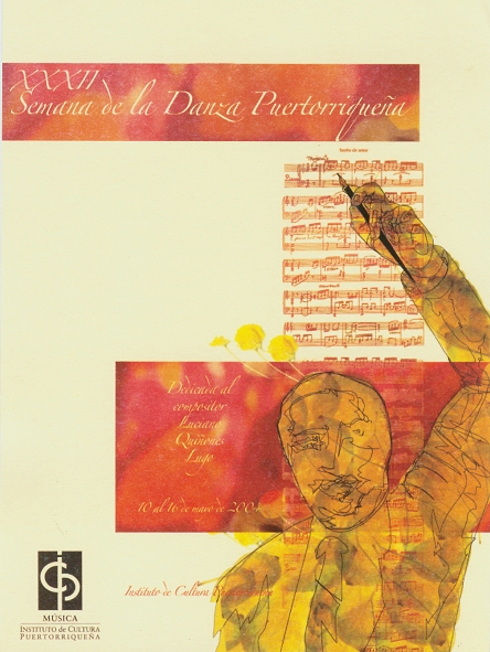 Cartel de la XXXII Semana de la Danza Puertorriqueña
