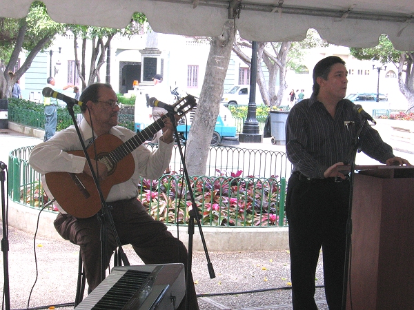 Jaime Martell y Modesto Delgado interpretan danzas